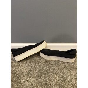 Opening Ceremony Cici Platform Slip On Sneakers Black Size 37